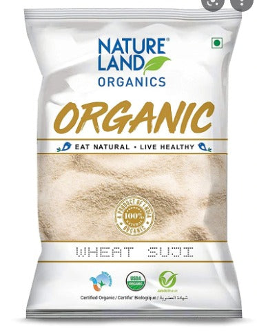 Organic Wheat Suji 500g