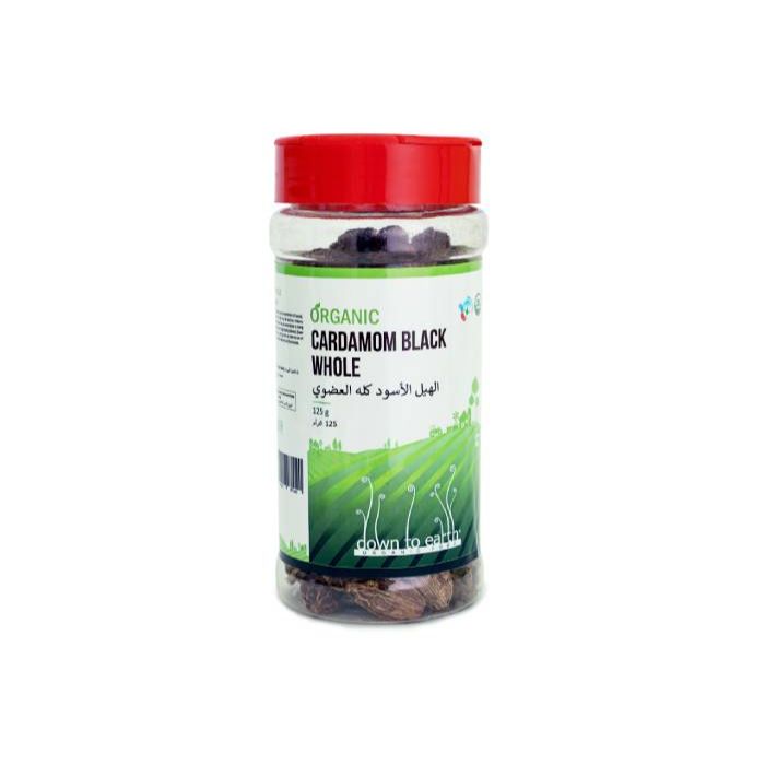 Organic Cardamom Black Whole 125g