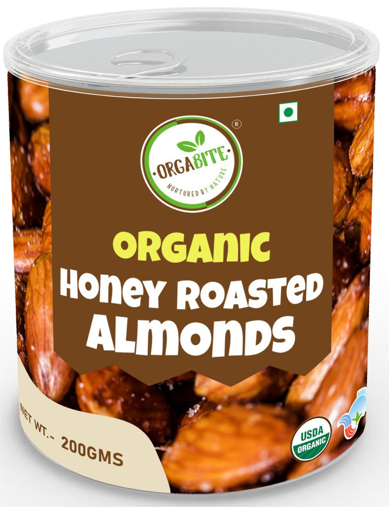 Organic Honey Roasted Almonds