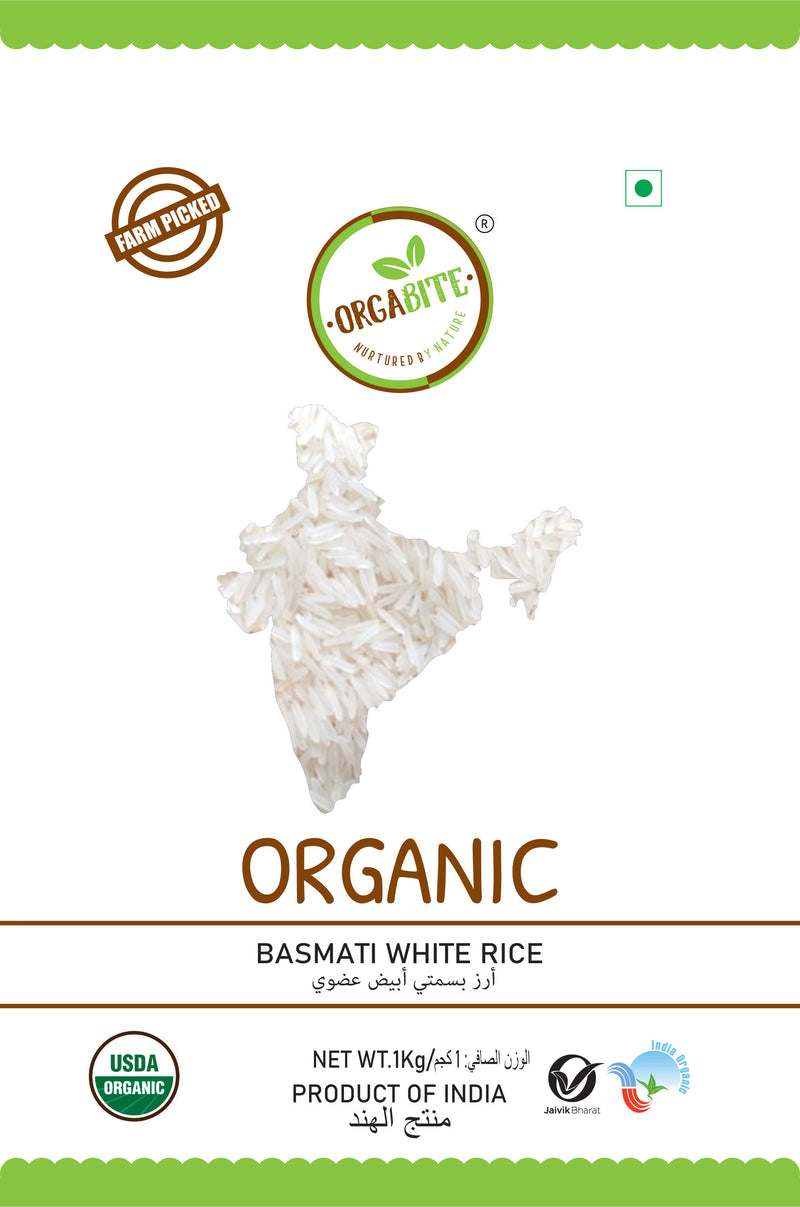 Organic Basmati white Rice