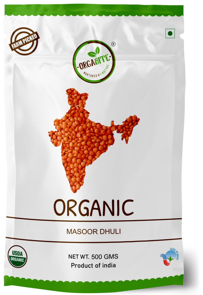 Organic Masoor Malka Whole