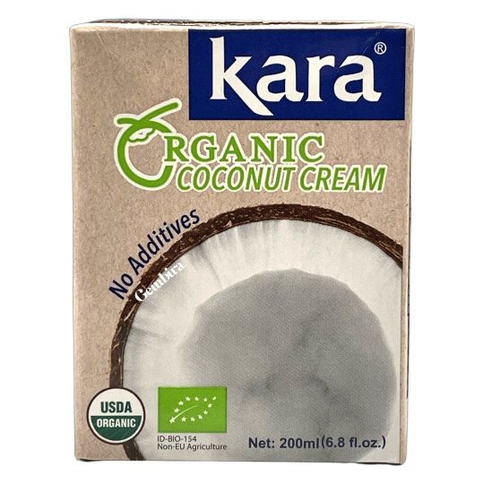 Kara Organic Coconut Cream 200ml