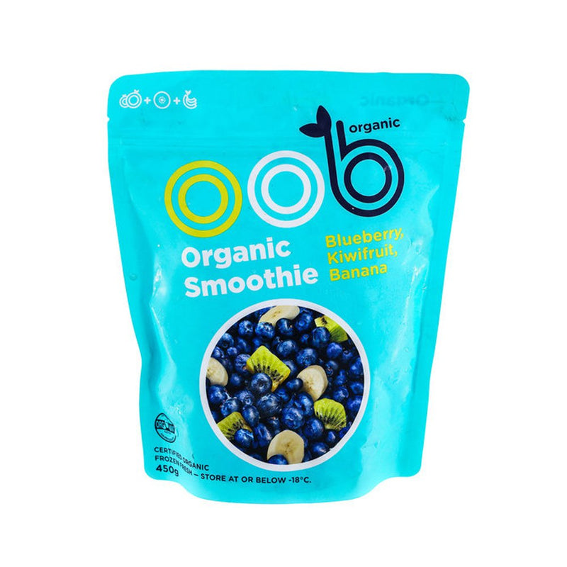 Organic Smoothie Blueberry Kiwifruit Banana 450g