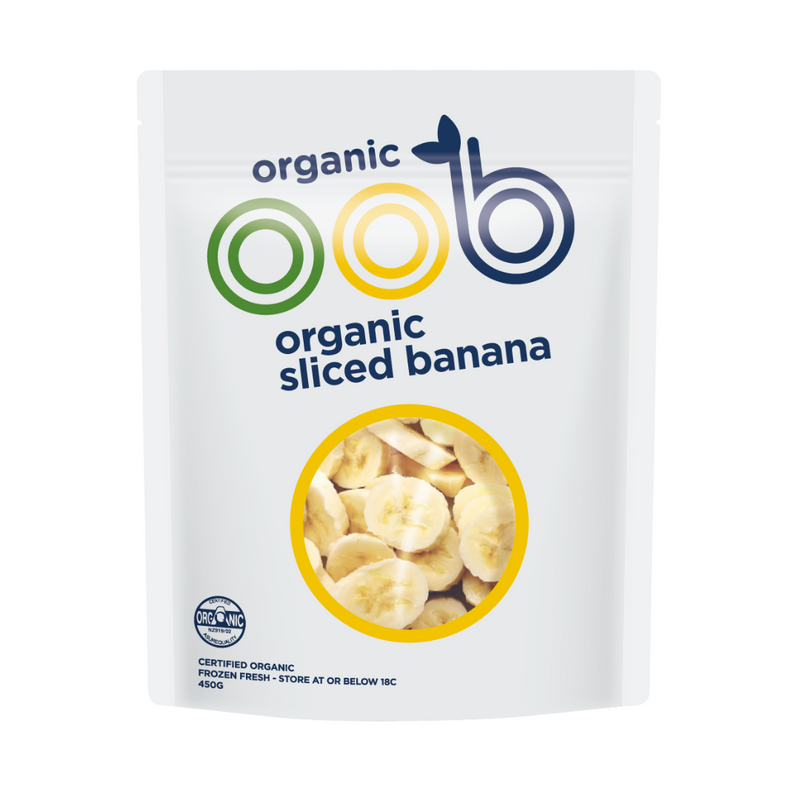 Organic Banana Slices 450g