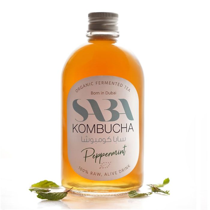 Organic Kombucha Peppermint Tea 275ml