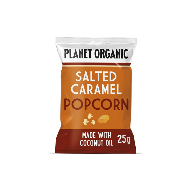 Organic Salted Caramel Popcorn
