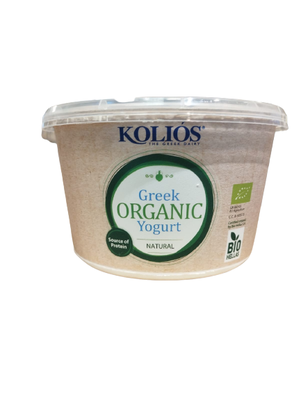 Kolios Organic Bio Strained Yoghurt 10% 500G