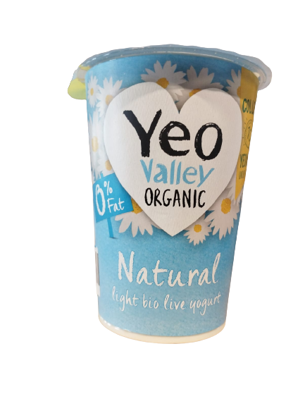 Yeo Greek Style 0% Fat Natural Yogurt 450g