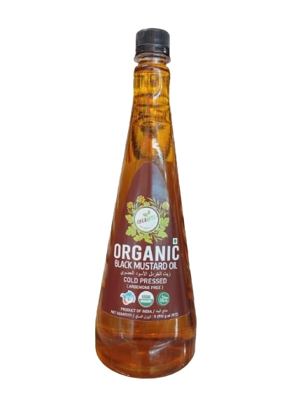 Organic Black Mustard Oil