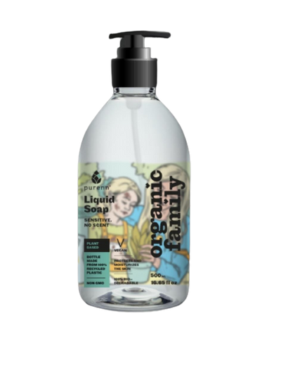 Organic Liquid Soap Calendla Aloevera Extracts 500Ml - Purenn -