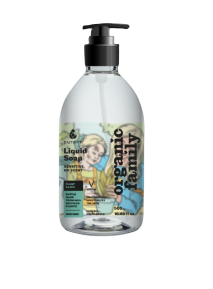 Organic Liquid Soap Calendla Aloevera Extracts 500Ml