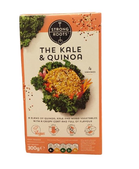 Strong Roots the kale & quinoa burger 300g