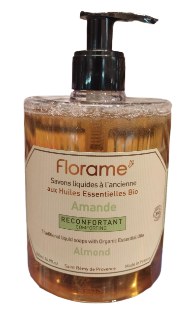 Organic Traditional Liquid Soap with Almond Comforting 500ml