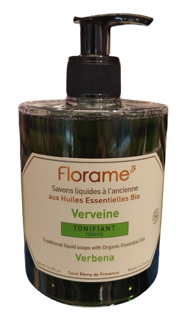Florame Organic Traditional Liquid Soap with Verbena 500ml