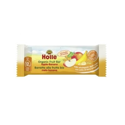 Holle Organic Fruit Bar Apple Banana 25G