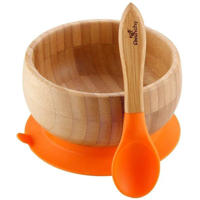 Suction Classic Plate+Spoon
