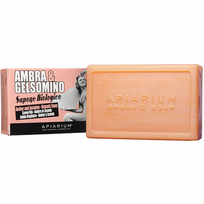 Organic Amber & Jasmine Soap 150g - Apiarium -