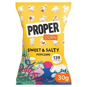 Organic Propercorn Popcorn Sweet & Salty 30G
