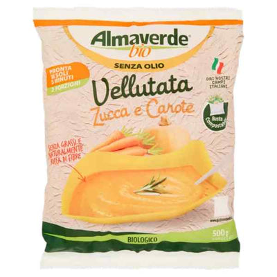 Organic Creamy Pumpkin and Carrot  Soup