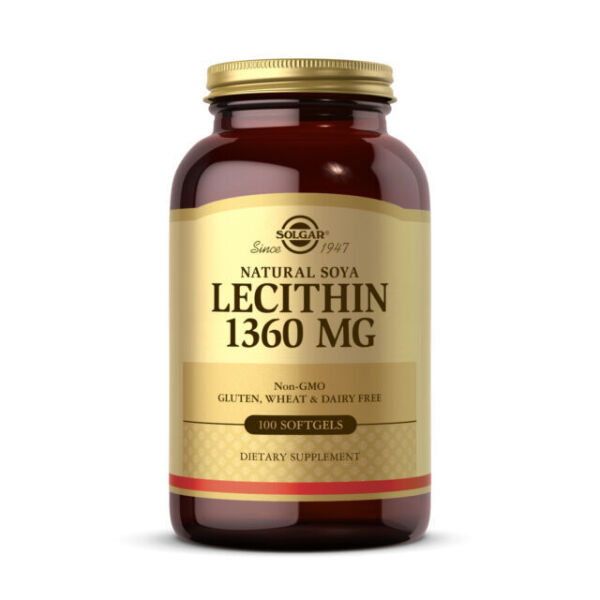 Solgar Lecithin 1360 Mg Softgels 100S:1540