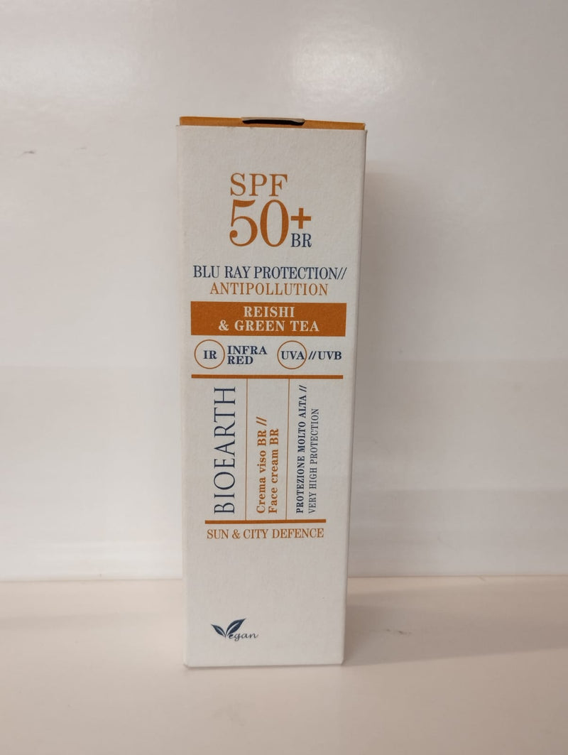 Bioearth Organic Face Cream Br SPF 50+, 50 ml